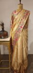 Kanakavalli – Glorious Self-Weave Kanchi with Ornate Floral Edge
