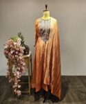 Mehr-e-Rust: Hand-Embroidered Zardozi Anarkali Ensemble