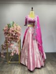 Rani Ritika: Banarasi Self-Weave Lehenga with Zardozi Detailed Blouse & dupatta