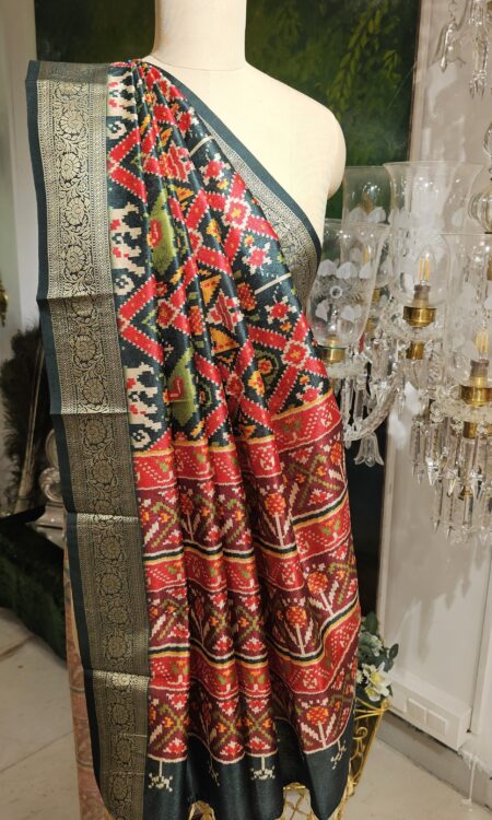Silk patola duppatta