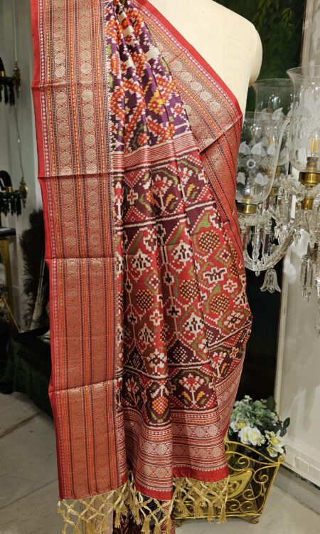 Silk patola duppatta