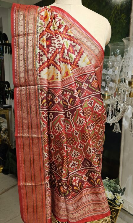 Silk patola duppatta