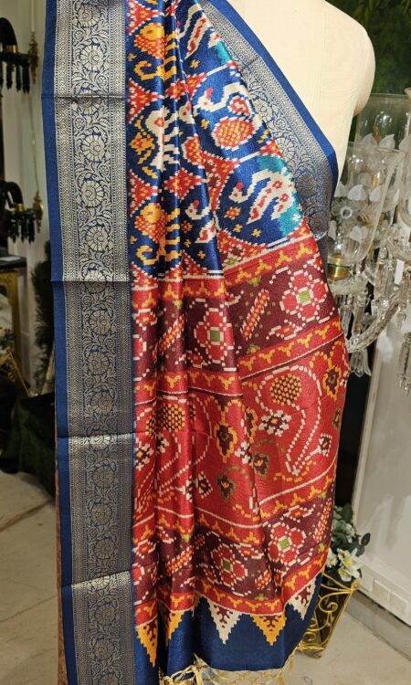 Silk patola duppatta