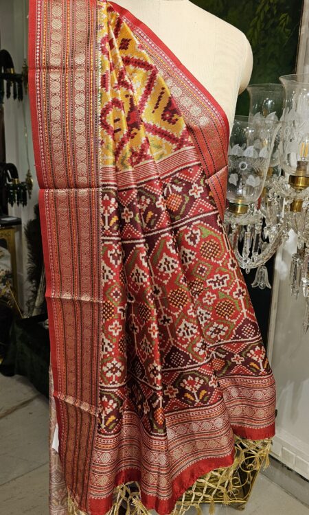 Silk patola duppatta