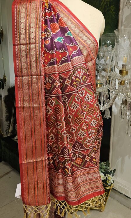 Silk patola duppatta