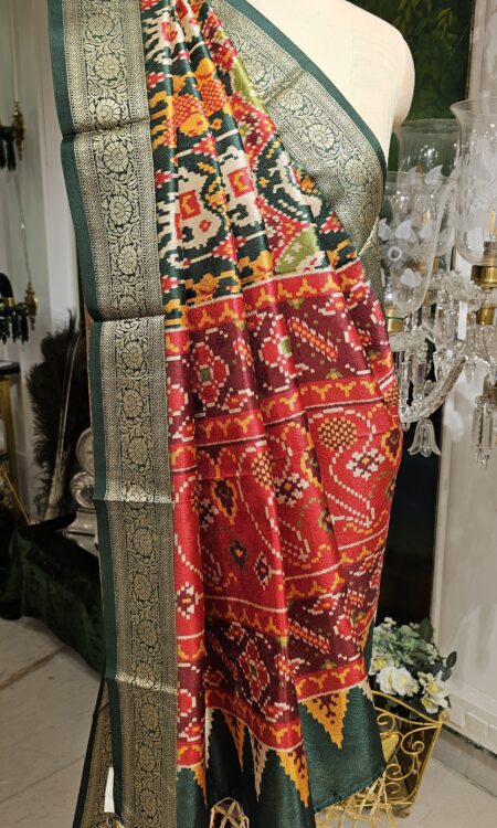 Silk patola duppatta
