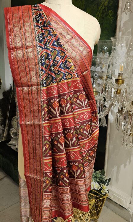 Silk patola duppatta