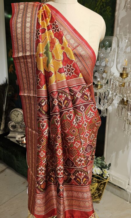 Silk patola duppatta