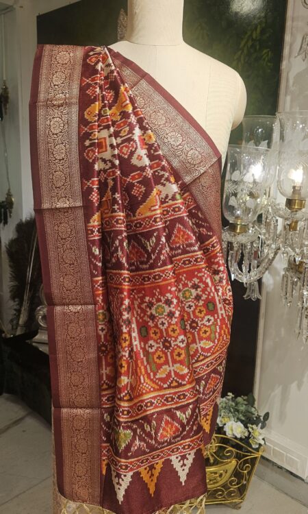 Silk patola duppatta