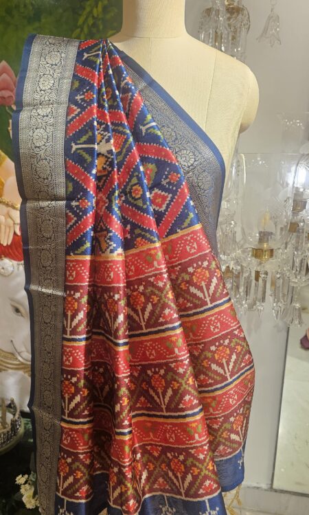 Silk patola duppatta