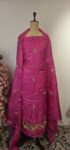Tussar silk unstitched suit