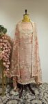 Pastel pink unstitched suit