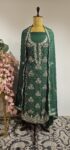 Emerald green unstitched suit