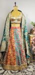 Patola lehanga with banarasi duppatta