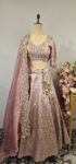 Banarasi tissue lehenga