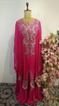 Pink colour sharara set