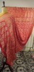 Red colour bandhani duppatta