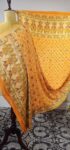 Yellow colour bandhani duppatta