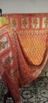 Red-orange (pilia) Bandhani Dupatta