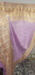 banarasi silk bandhani dupatta with paithani concept