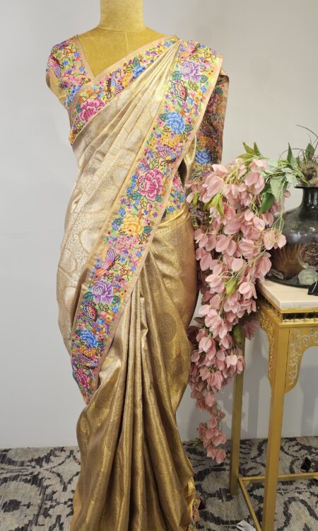 Kanchi Pettit Point saree