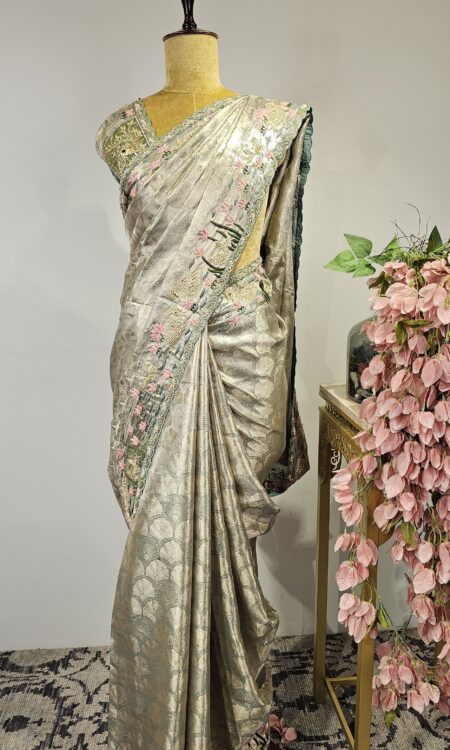 Banarasi tissue saree
