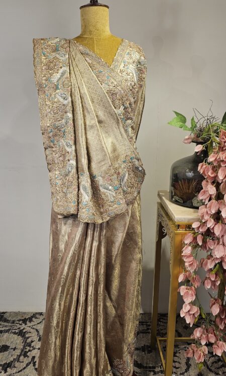 Tissue banarasi saree