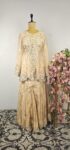 Gold colour sharara set