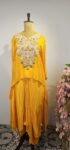 Kesari Colour dhoti pant & top
