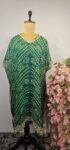 Green colour kaftan