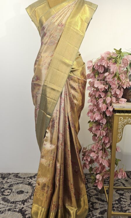 Kanchi tissue saree