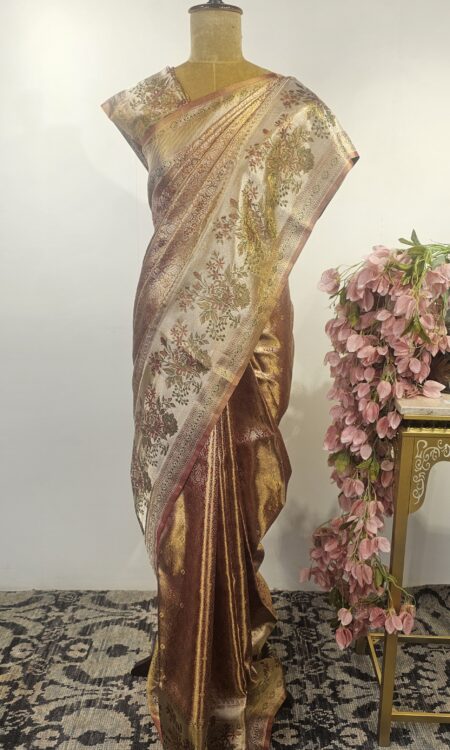 Kanchi tissue saree