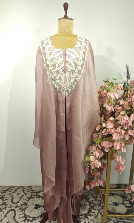 Onion pink indo western