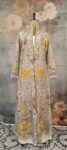 Ivory hand Embroidered Heritage Long Jacket Set
