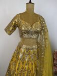 Yellow lehenga