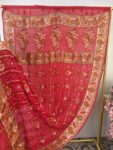 Red colour bandhani dupatta