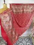 Red colour bandhani dupatta