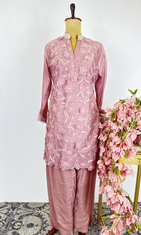 Peach clour cord set