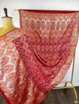 Maroon colour bandhani dupatta