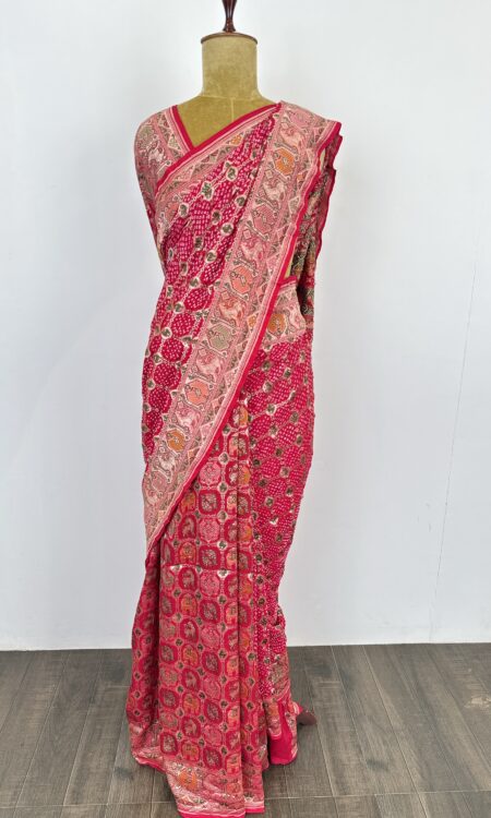 Bandhani saree