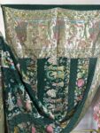 Bottle green colour bandhani dupatta