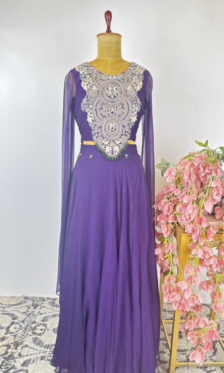 Indo western skirt with top