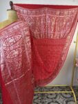 Red colour bandhani dupatta