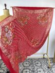 Red colour bandhani dupatta