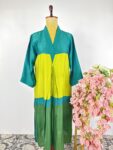 Green colour 3D kurta