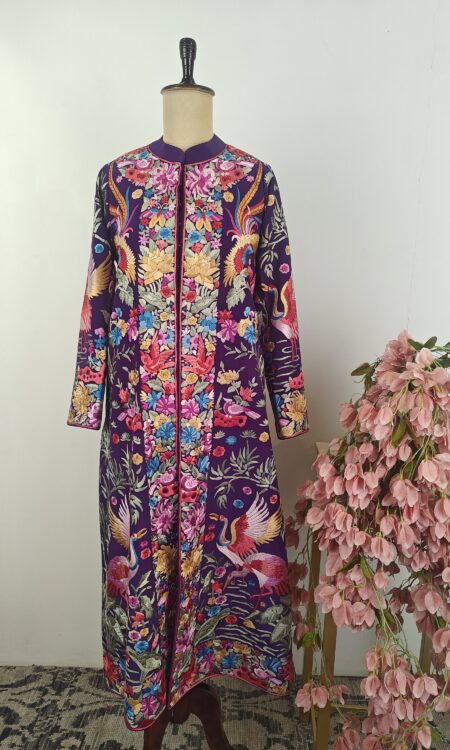 Purple parsi jacket