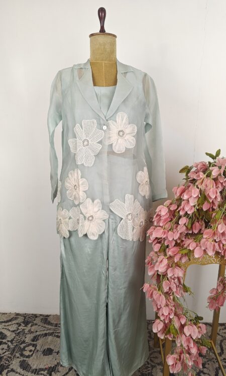 Sky blue colour Co ord set