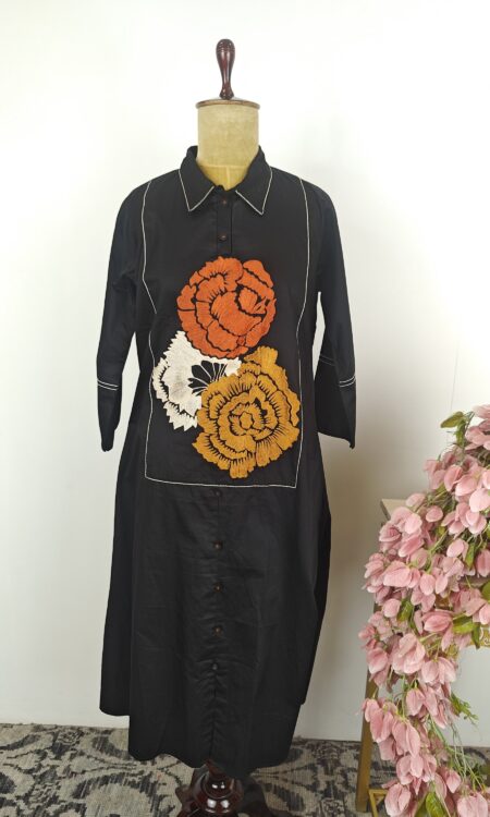 Black colour kurthi