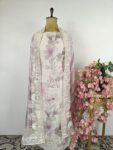 Organza unstitched suit