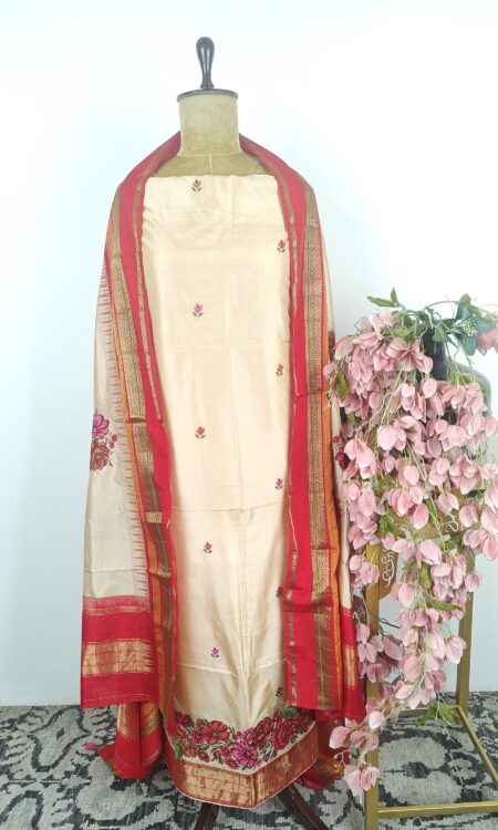 Banarasi Unstitched suit
